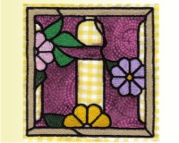 (image for) Ornamental English "H" applique