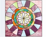 (image for) Floral circle abstract simpler