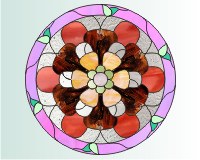(image for) Floral fantasy mandala
