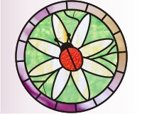 (image for) Flower and ladybug (no legs)