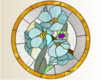 (image for) Forget-me-nots round