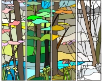 Four seasons 1 (four panels) (image for) Four seasons 1 (four panels)