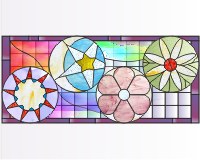 (image for) Four circle abstract