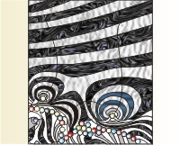 (image for) Fractal_1 stained glass pattern