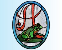 (image for) Frog lilypad "A"