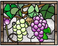 (image for) Grapes and leaves 2