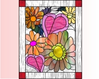 (image for) Hearts and flowers 5