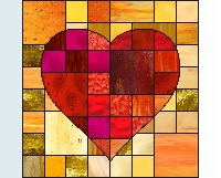 (image for) Hearts and squares var1