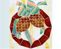 (image for) CHRISTMAS Holiday wreath 2008