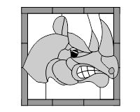 (image for) Horned dragon (maybe a rhinoserous )