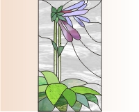 (image for) Hosta var1 stained glass pattern