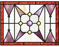 (image for) Hyde Park house transom pattern