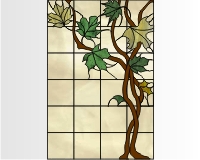 Right panel to Maple leaft tryptic (image for) Right panel to Maple leaft tryptic