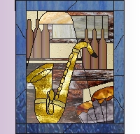 (image for) Jammin' with sax congas and wine