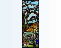 (image for) Koi fish panel LEFT var 1