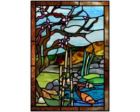 (image for) Koi fish panel LEFT var 2