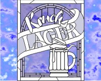 Kruks Lager and beer mug (image for) Kruks Lager and beer mug