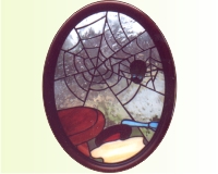 little miss muffet stained glass pattern