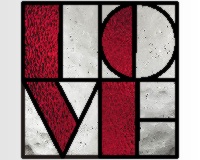 (image for) Love simple suncatcher