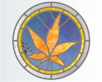 (image for) Autumn maple leaf mandala