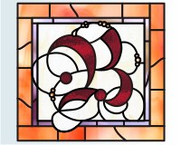 Medieval alphabet letter "B" (image for) Medieval alphabet letter "B"