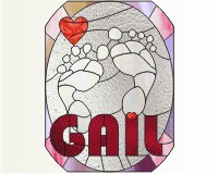 Memory baby feet Gail (image for) Memory baby feet Gail