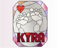 (image for) Memory baby feet Kyra