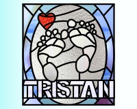 (image for) Memory baby feet Tristan