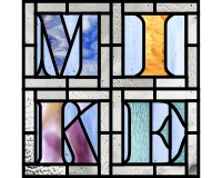 (image for) Mike (easy block letter) panel