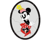 (image for) Minnie mouse oval