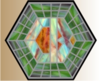 (image for) Mosaic monogram "CB"