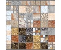 (image for) Mosaic tile floor pattern 3