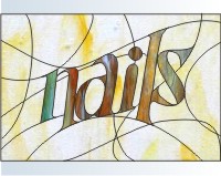 Nails custom panel for a Salon (image for) Nails custom panel for a Salon