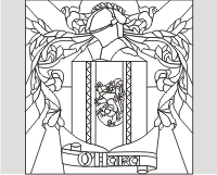 (image for) O'Hara crest with name
