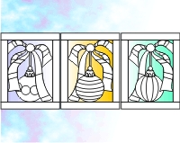 (image for) Three matching ornaments