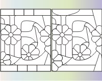 (image for) Ornamental English "E" 8 x10