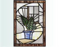 (image for) Pot leaves and frame
