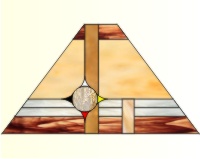 (image for) Prairie lamp 3a narive american (4 panel)