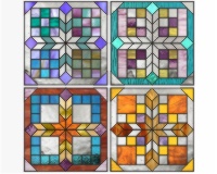 (image for) Quilt crosses 4 (four patterns)
