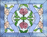 (image for) Repeating flowers and jewels