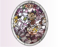 (image for) Ribbons and roses 1 border