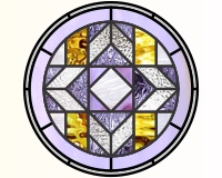 (image for) Round quilt cross 2