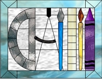 School supplies pattern (image for) School supplies pattern