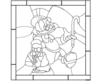 (image for) Uncle Scrooge by Ted Shields at 24 x 24