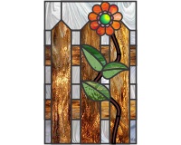 (image for) Simple fence one flower dimensional