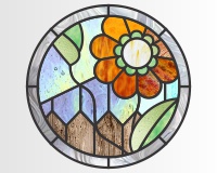 (image for) Simple fence and flower round