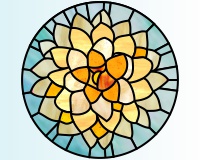 (image for) Single chrysanthemum