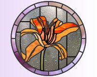 (image for) Single lily round