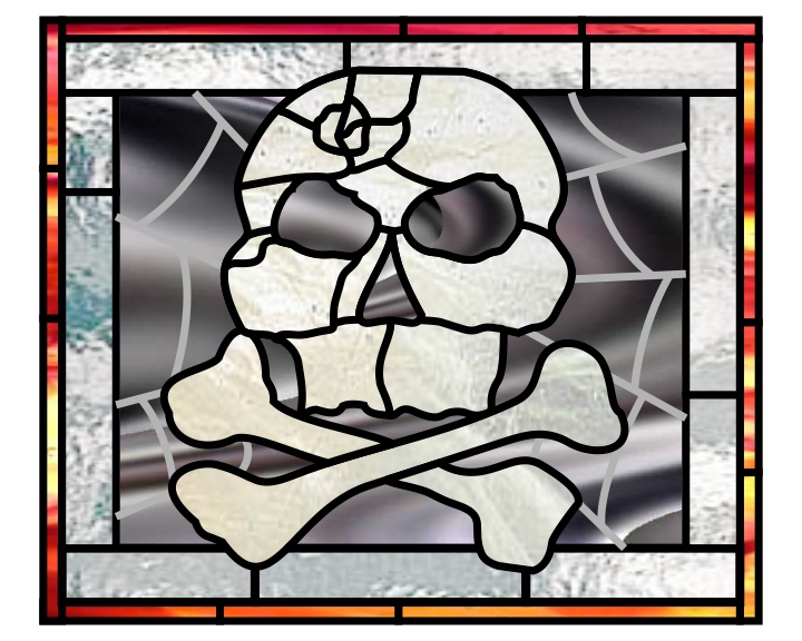 (image for) Halloween - Skull and crossbones 1