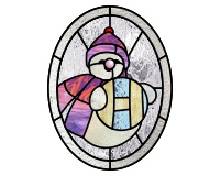 Alphabet snowman "H" (image for) Alphabet snowman "H"